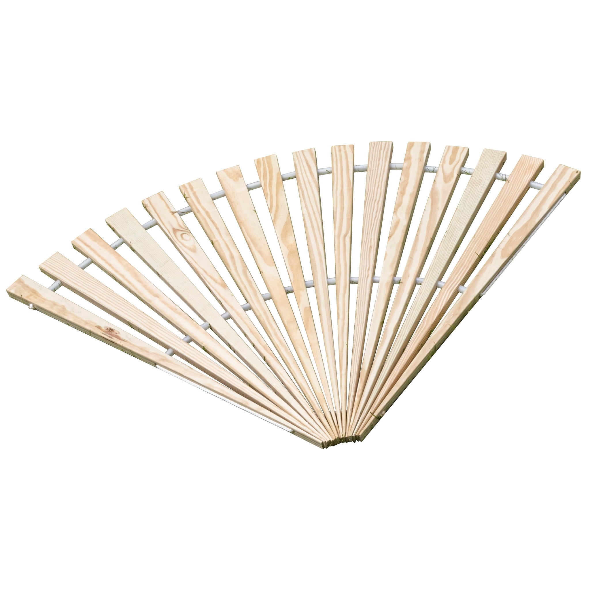 3' Wide Pressure Treated Pine Angled Walkway with Nylon Rope