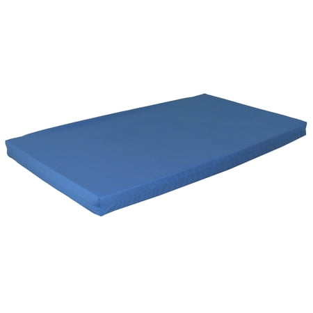 Kunkle Holdings LLC Swing Bed Cushion - 4" Thick Light Blue 75 Inch