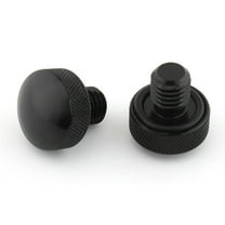 Kuntesetty 1 Pair Seat Bolt for Harley-davidson Softail Custom - Fxstc 1986 - 1999 Black