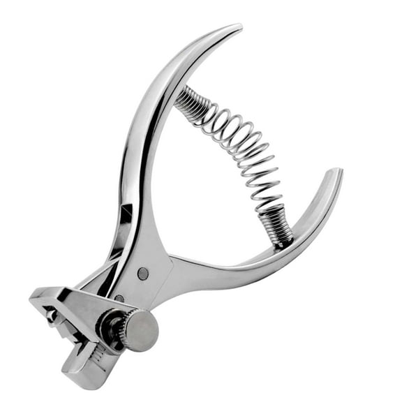 Kuntesetty 1Pcs Adjustable Zinc Alloy Pattern Notcher Tool for Fabric Notch Punching Pliers