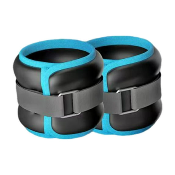 Kuntesetty 2 Pieces Ankle Wrist Weights Dance Cuffs Arm Weights for Fitness Jogging Gym Total 0.5KG 22cmx8cm