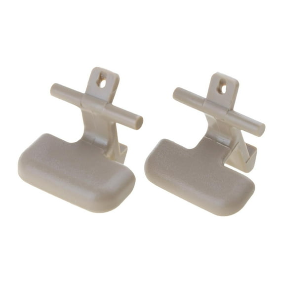 Kuntesetty 2 Pieces Armrest Clip Replaces for Hyundai Sonata 2007-2010 Spare Parts Beige