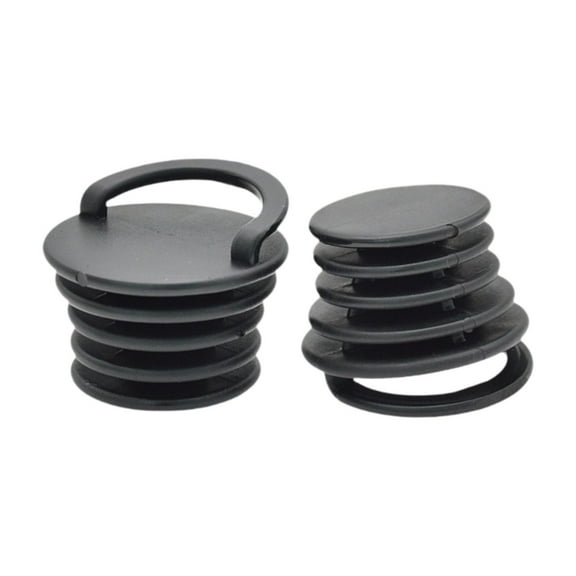 Kuntesetty 2 Pieces Kayak Scupper Plugs with Handle Scupper Plugs for Marine Kayak Boat