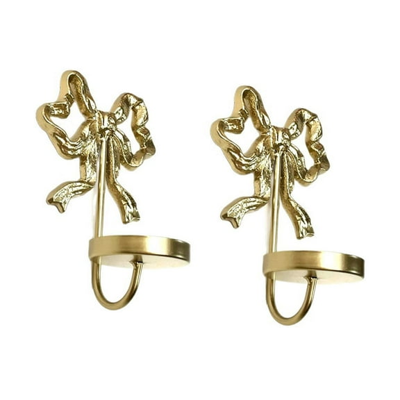 Kuntesetty 2 Pieces Wall Mounted Candle Sconce for Halloween Bathroom Wedding Reception