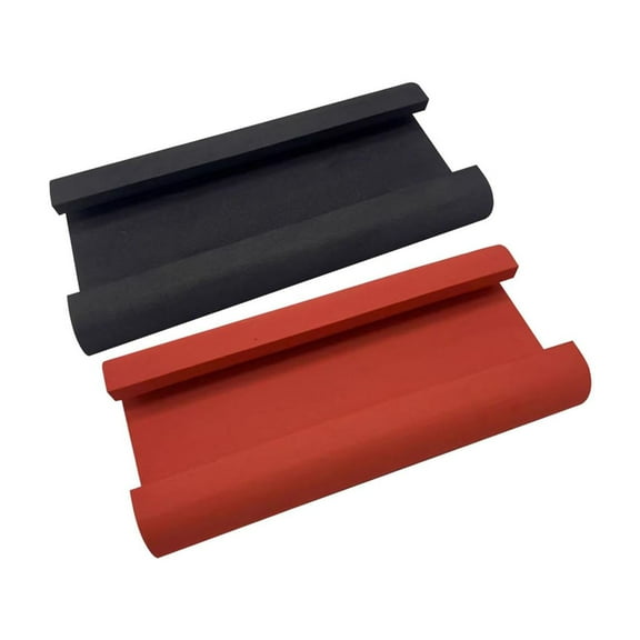 Kuntesetty 2Pcs Dragon Boat Seat Pads Anti Skid Rower Boating Cushion Kayak Seat Red Black