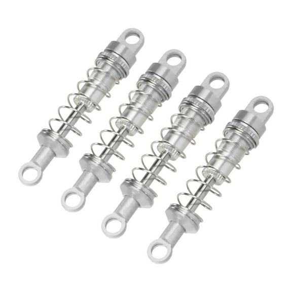 Kuntesetty 4 Pieces Hydraulic Shock Absorbers for RC Car RC Shocks Replacement 60 mm Sturdy Spare Parts 1:12 Scale Dampers for MN168 D90