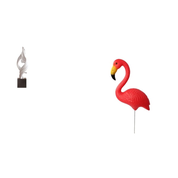 Kuntesetty Abstract Bird Art Statue Decorative Figurine Resin Sculpture for House Office Coffee Table and Garden Yard Ornament Holiday Decor