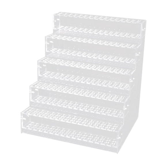 Kuntesetty Acrylic Pen Holder Marker Display Stand Simple Transparent Pen Storage Rack with 5 Layer