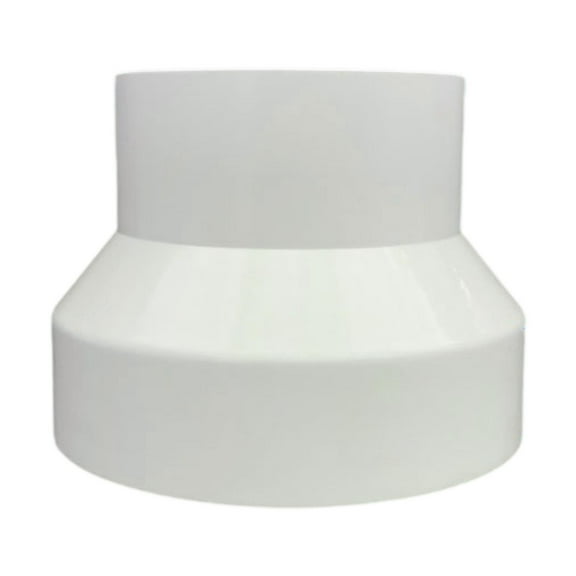 Kuntesetty Air Duct Adapter Accessories Duct Pipe Connector Ducting Flange for Hotel System 150mm to 110mm