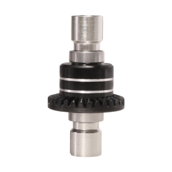 Kuntesetty Assembled Differential RC Car Accessories Steel Gear, Stable,Upgrade Replacement Black