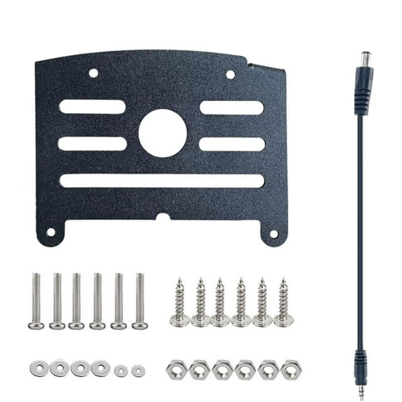 Kuntesetty Backup Camera Bracket Adapter Kit Pre Install Mounting Kit Outdoor Holder Pre Wired Mount for Campers Rv Vehicles