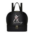 thumbnail image 1 of Kuntesetty Ballet Dance Backpack Comfortable Cute Storage Bag for Dancing Sports Travel Black, 1 of 9