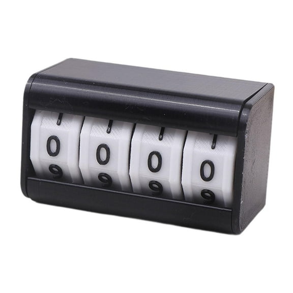 Kuntesetty Billiards Scoreboard Sports Counter Mini Score Keeper Scoring Device for Badminton Sports Games Competition Baseball Football Black