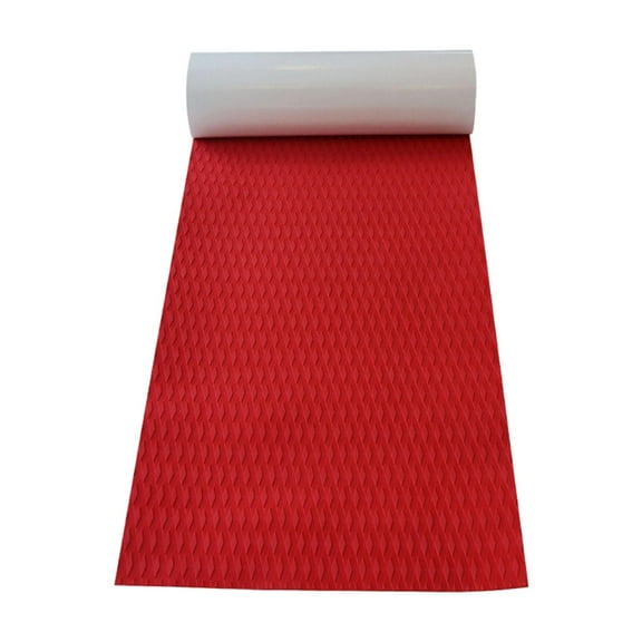 Kuntesetty Boat Deck Traction Pad Non Slip Strong Grip Multipurpose Deck Grip EVA Sheet for Red