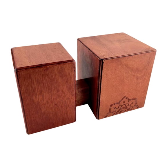 Kuntesetty Bongo Drum Beginners Professional Compact Musical Instrument Wooden Box Drum