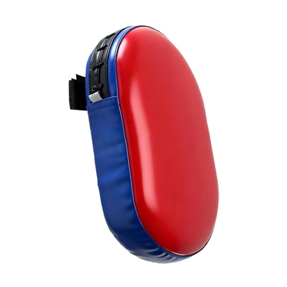 Kuntesetty Boxing Target Glove Kickboxing Muay Thai Pad for Sparring Practice Taekwondo red