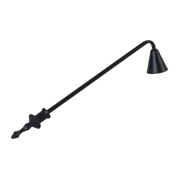Kuntesetty Candle Snuffer 23cm Long Handle Candle Lovers Multifunctional Candle Stopper Black