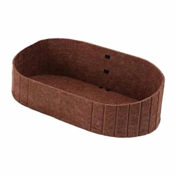 Kuntesetty Cat Scratcher Bed Comfortable Breathable Scratch Pad for Kittens Cats Indoor Coffee