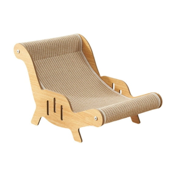 Kuntesetty Cat Sisal Chair Grinding Claws Sleeping Cat Beach Chair Cat Bed Cat Lounge Chair 32cmx53cmx31cm