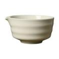 thumbnail image 1 of Kuntesetty Ceramic Matcha Tea Bowl ing Bowl 450ml Japanese Green Tea Cup Handmade White, 1 of 9