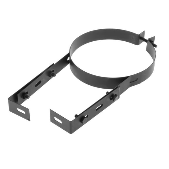 Kuntesetty Chimney Pipe Bracket Accessory Hanging Adjustable Durable Stove Pipe Hanger Heat