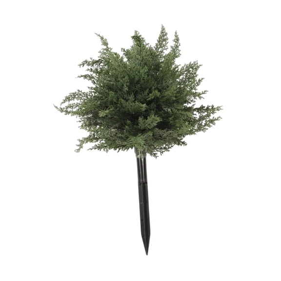 Kuntesetty Christmas Artificial Tree with Ground Spike for Patio Pathway Indoor Outdoor