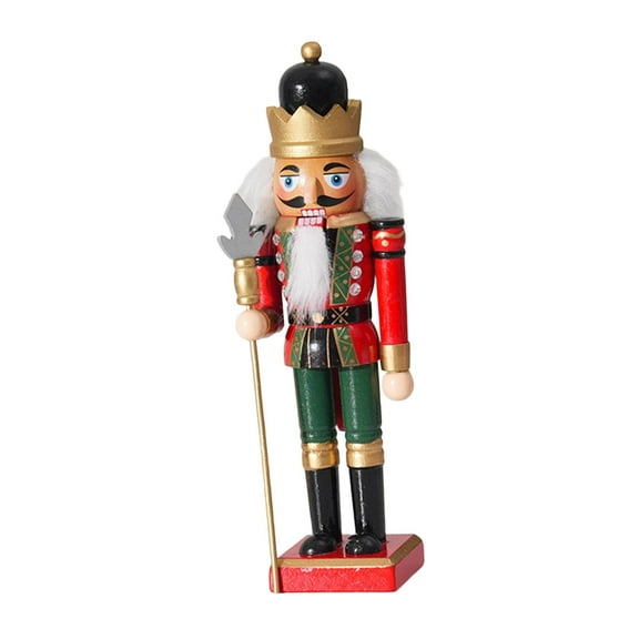 Kuntesetty Christmas Decorative Nutcracker Figurine Christmas Decoration for Home Table Style A