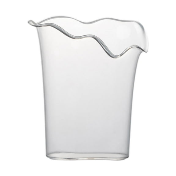 Kuntesetty Clear Vase Elegant Transparent for Home Decor Lower Arrangement Dining Table C