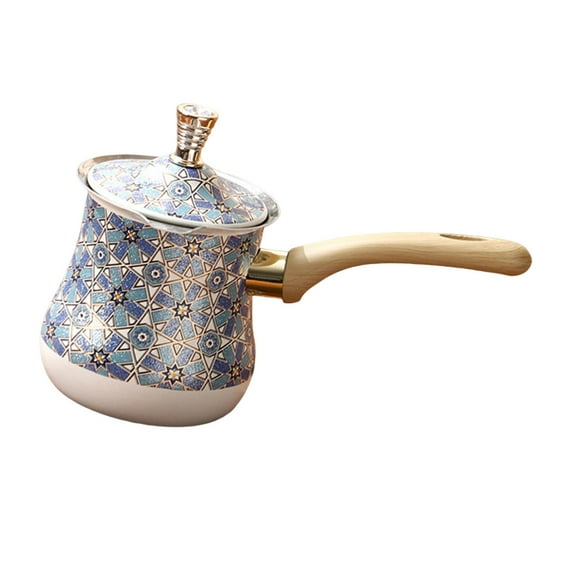 Kuntesetty Coffee Pot Coffee Maker Comfortable Portable Easy to Clean for Induction Cookers 900 ml