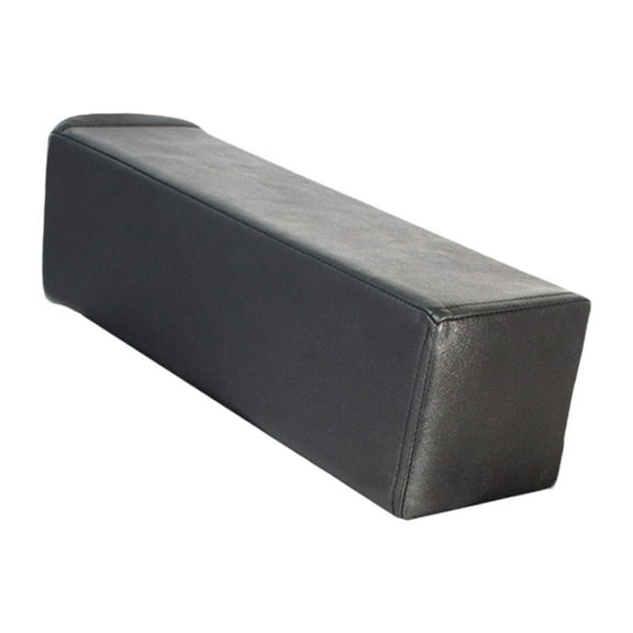 Kuntesetty Couch Arm Rest Pillow Elbow Support Armrest Cushion for Bed Armchair Bedroom Black