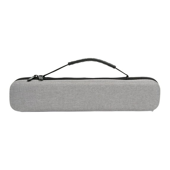 Kuntesetty Curling Iron Travel Bag Straightener Storage Portable EVA Case Hard Carrying Bag for Women Essentials Trip Hot Curlers Styler Gray