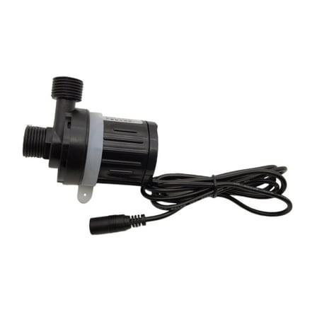 Kuntesetty DC Solar Hot Water Pump 800L/H Portable Solar Shower Pump Brushless for Fish Tanks Garden Small Pond Water Circulation System 12V