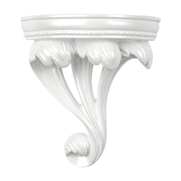 Kuntesetty Decorative shelf e decorative shelf shelf retro decoration art ornament White Small