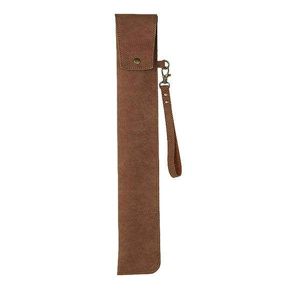 Kuntesetty Drum Drum Accessory Drumstick Case for Playing Practicing Household Brown