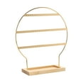 thumbnail image 1 of Kuntesetty Earring Display Stand Sturdy Earring Holder Organizer for Girls Selling Gift Gold, 1 of 9