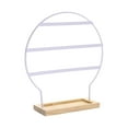 thumbnail image 1 of Kuntesetty Earring Display Stand Sturdy Earring Holder Organizer for Girls Selling Gift White, 1 of 9