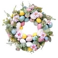 thumbnail image 1 of Kuntesetty Easter Egg Flower Wreath Artificial Flower Garland Artificial Easter Wreaths for B, 1 of 9