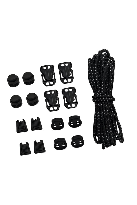 Elastic Bungee Cord Sturdy Stretch String for Backpack Rock Climbing Outdoor black