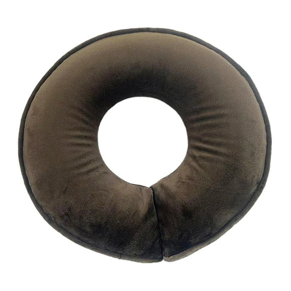 Kuntesetty Face Down Pillow Massage Bed Headrest Breathable Versatile Soft Prone Pillow Face Cradle for Office Plane Travel Beauty Salon Coffee