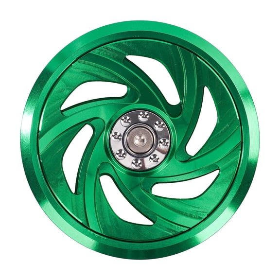 Kuntesetty Fan Cover,Engine Cooling Fan Protector,Replacement,High Performance Motorcycle Air Scoop Cover Engine Side Protector Guard green