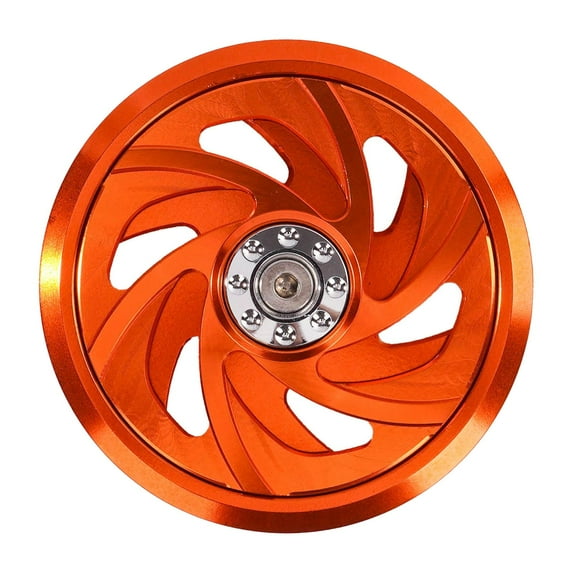 Kuntesetty Fan Cover,Engine Cooling Fan Protector,Replacement,High Performance Motorcycle Air Scoop Cover Engine Side Protector Guard orange