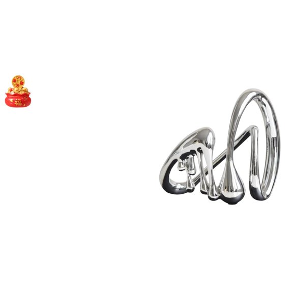 Kuntesetty Festival Treasure Basin Cornucopia Figurine Minimalist Abstract Art Sculpture Ornament for New Year Housewarming Gift Bedroom Coffee Table Bookshelf Decoration