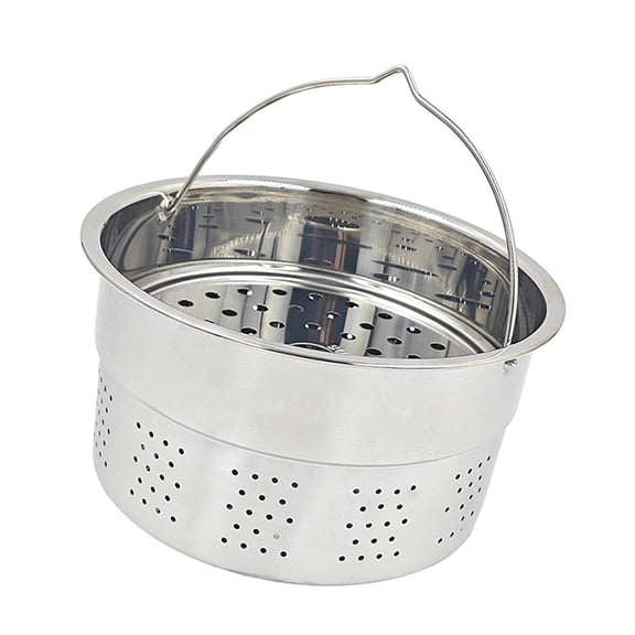 Kuntesetty Food Steamer Basket Strainer Steamed Basket for Chicken Dumplings Vegetables