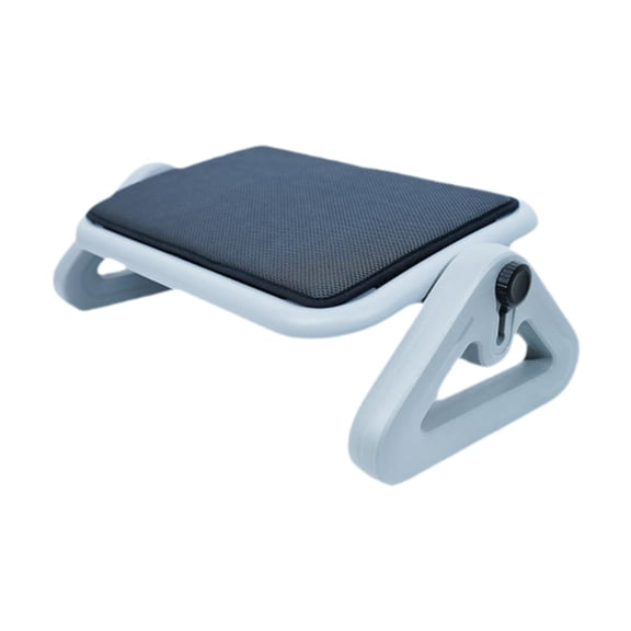 Kuntesetty Foot Rest Under Desk Balance Board Portable Foot Stool for Office Study Home Gray