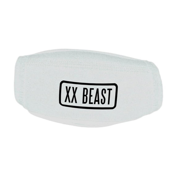 Kuntesetty Football Helmet Chin Pad Cover Chin Strap Cover Replacement Strap Cushion Impact White