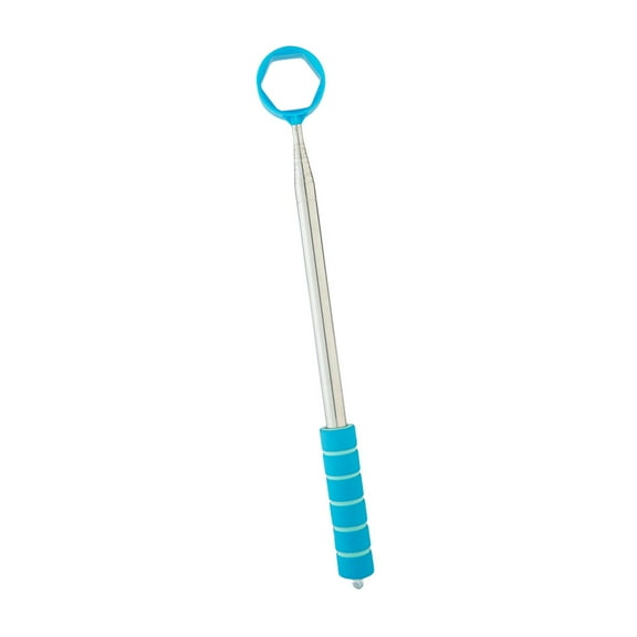 Kuntesetty Golf Ball Retriever Ball Picker Telescopic Compact Longest Length 2.7M Stainless blue