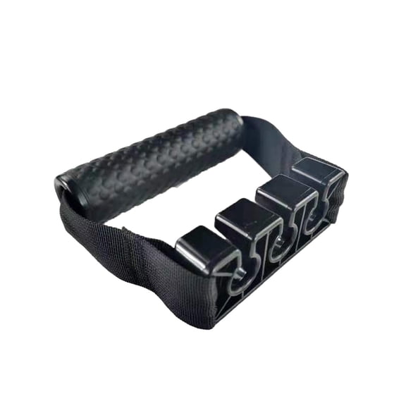 Kuntesetty Gym Handle with 3 Holes Clamp Holder Fitness Grip Tricep Rope Press Bar Strength