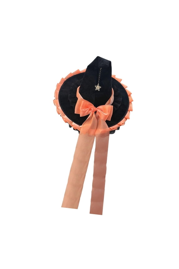 Halloween Witch Hat Comfortable Novelty Wizard Hat for Party Cosplay Photo Props