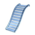 thumbnail image 1 of Kuntesetty Hamster Ladder Anti Slip Habitat Decor for Small Animals Hedgehog Small Pets Blue, 1 of 9
