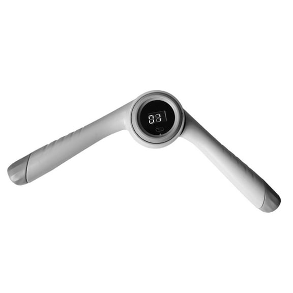 Kuntesetty Hand Grip Strengthener Forearm Strengthener Power Bar Built in Counter Arm Train Gray